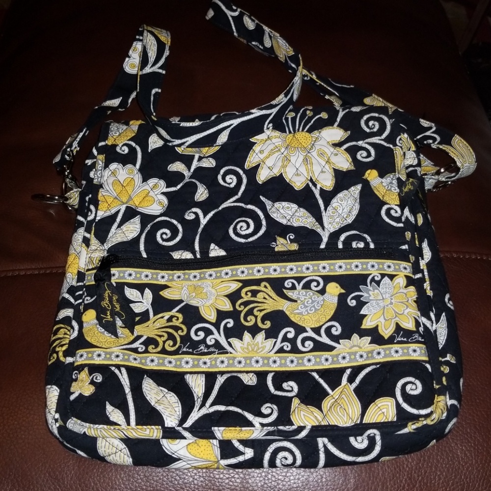 Vera Bradley yellow bird crossbody